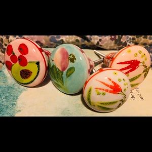 Anthropologie Vegetable Cabinet Pulls